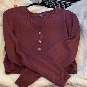 Cropped sweater